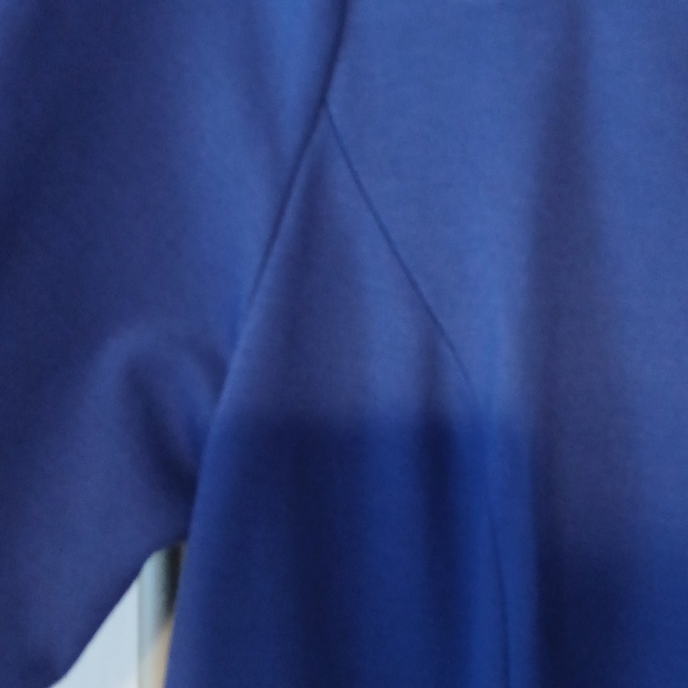 Nwot TALBOTS Sz 10 Blue Dress - Picture 2 of 11